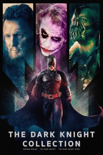 دانلود کالکشن کامل The Dark Knight دوبله فارسی