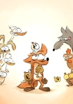 دانلود انیمیشن The Big Bad Fox and Other Tales 2017 دوبله فارسی