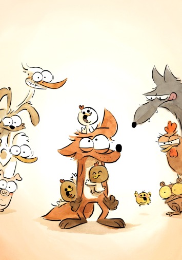 دانلود انیمیشن The Big Bad Fox and Other Tales 2017 دوبله فارسی