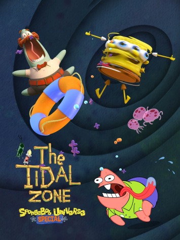 دانلود انیمیشن SpongeBob SquarePants Presents the Tidal Zone 2023 دوبله فارسی