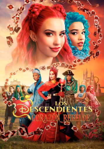 دانلود فیلم Descendants The Rise of Red 2024 دوبله فارسی
