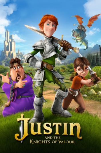 دانلود انیمیشن Justin and the Knights of Valour 2013 دوبله فارسی