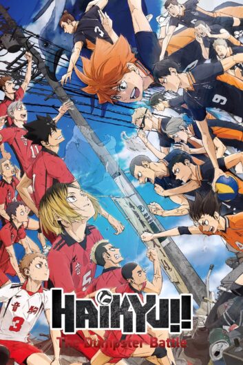 دانلود انیمیشن Haikyu The Dumpster Battle 2024 دوبله فارسی